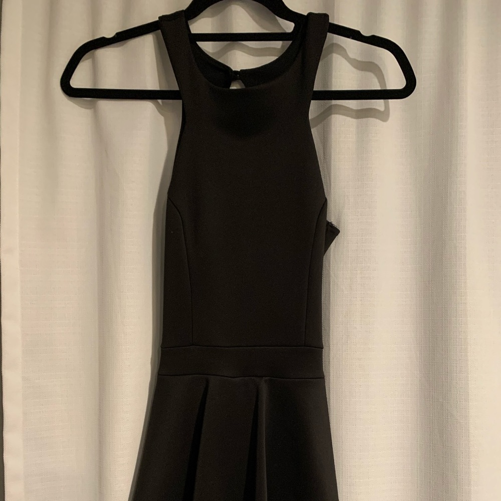 Black short romper